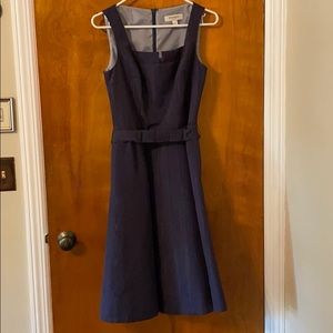 Isaac Mizrahi for Target | A-line navy blue dress